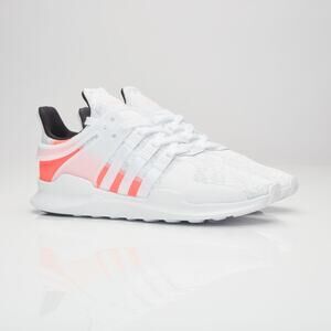 Adidas EQT Support ADV 91-16 White & Neon Knit Athletic Sneakers Womens Size 7